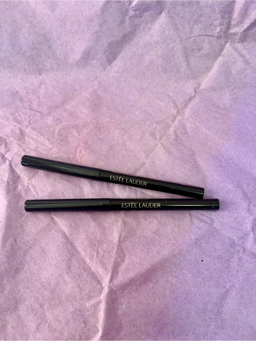 Estée Lauder Double Wear Eyeliner 01 KOHL NOIR Lot of 2